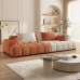 Creamy Nordic Luxury Modern Minimalist Sectional Sofa for 2023 Creamy Nordic Luxury Modern Minimalist Sectional Sofa for 2023