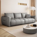 Italian Style Luxury Waterproof Cat Claw Baby Velvet Fabric Living Room Sponge Simple 34 Person Straight Sofa Group