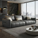 Italian Style Luxury Waterproof Cat Claw Baby Velvet Fabric Living Room Sponge Simple 34 Person Straight Sofa Group