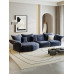 Floral Pattern Arc Sofa New Year Modern Minimal Technology Fabric Floral Pattern Arc Sofa New Year Modern Minimal Technology Fabric