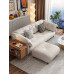 Modern Apartment Sofa for Rent Small Spaces Nordic Fabric Technology