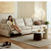 Multifunctional Electric Technology Fabric Sofa Small Living Room Fabric Cream Wind
