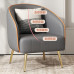 Single Sofa Chair Nordic Fabric Sofa Lounge Creative Living Room Balcony Designer Armrest Tiger Chair Single Sofa Chair Nordic Fabric Sofa Lounge Creative Living Room Balcony Designer Armrest Tiger Chair