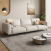 Scandinavian Technology Faux Leather 3 Seater Sofa Modern Minimalist Living Room Scandinavian Technology Faux Leather 3 Seater Sofa Modern Minimalist Living Room