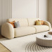Modern Simple Velvet Fabric Italian Living Room Three Seater Sofa Modern Simple Velvet Fabric Italian Living Room Three Seater Sofa