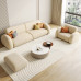 Modern Simple Velvet Fabric Italian Living Room Three Seater Sofa Modern Simple Velvet Fabric Italian Living Room Three Seater Sofa