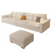 Modern Scandinavian Luxury Sofa Fabric Cotton Linen Modern Scandinavian Luxury Sofa Fabric Cotton Linen