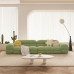 Nordic Cream Double Apartment Living Room Cat Scratch Sofa Set Nordic Cream Double Apartment Living Room Cat Scratch Sofa Set