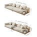 Floating Fabric Sofa Living Room Cotton Maize Small Large Size Straight Line Italian Style Minimalist Creamy Simple Modern Floating Fabric Sofa Living Room Cotton Maize Small Large Size Straight Line Italian Style Minimalist Creamy Simple Modern