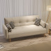 Compact Apartment Furniture Sofa Bedroom Mini Rent Living Room Single Fabric Sofa Compact Apartment Furniture Sofa Bedroom Mini Rent Living Room Single Fabric Sofa