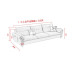 Latex Living Room Sofa Combination Removable And Washable Latex Living Room Sofa Combination Removable And Washable