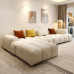 Nordic Simple Modern Technology Fabric Japanese Style Sofa for Small Living Room