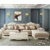 European Fabric Living Room Sectional Sofa Wooden Corner Sofa Customizable Washable Luxury Lazy Sofa European Fabric Living Room Sectional Sofa Wooden Corner Sofa Customizable Washable Luxury Lazy Sofa