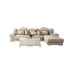 European Fabric Living Room Sectional Sofa Wooden Corner Sofa Customizable Washable Luxury Lazy Sofa European Fabric Living Room Sectional Sofa Wooden Corner Sofa Customizable Washable Luxury Lazy Sofa