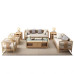 Modern Chinese Style Sofa Set Living Room Solid Wood Hostel Minimalism Home Furniture Customization Modern Chinese Style Sofa Set Living Room Solid Wood Hostel Minimalism Home Furniture Customization