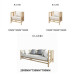 Modern Chinese Style Sofa Set Living Room Solid Wood Hostel Minimalism Home Furniture Customization Modern Chinese Style Sofa Set Living Room Solid Wood Hostel Minimalism Home Furniture Customization