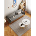 Upholstered Sofa for Small Spaces Nordic Style Three Two Seaters for Shops Upholstered Sofa for Small Spaces Nordic Style Three Two Seaters for Shops