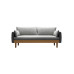 Upholstered Sofa for Small Spaces Nordic Style Three Two Seaters for Shops Upholstered Sofa for Small Spaces Nordic Style Three Two Seaters for Shops
