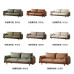 Real Wood Sofa Chinese Style Living Room Leather Sofa Walnut Sofa Real Wood Sofa Chinese Style Living Room Leather Sofa Walnut Sofa