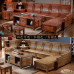 Chinese Fir Solid Wood Sofa Winter Summer Dual Usage Living Room Furniture Set Chinese Fir Solid Wood Sofa Winter Summer Dual Usage Living Room Furniture Set