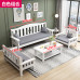 Solid Wood Sofa Set Winter Summer Two Use Small Living Room Three Person Sofa