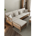 Scandinavian Solid Wood Sofas Modern Simplistic Design Dual Seasonal Fabric Sofa Living Room Furniture Set Scandinavian Solid Wood Sofas Modern Simplistic Design Dual Seasonal Fabric Sofa Living Room Furniture Set