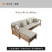 Scandinavian Solid Wood Sofas Modern Simplistic Design Dual Seasonal Fabric Sofa Living Room Furniture Set Scandinavian Solid Wood Sofas Modern Simplistic Design Dual Seasonal Fabric Sofa Living Room Furniture Set