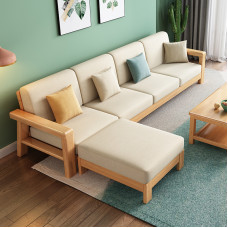 Minimalist Luxe Single Wooden Sofa Bed Minimalist Luxe Single Wooden Sofa Bed