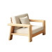 Minimalist Luxe Single Wooden Sofa Bed Minimalist Luxe Single Wooden Sofa Bed
