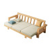 Minimalist Luxe Single Wooden Sofa Bed Minimalist Luxe Single Wooden Sofa Bed