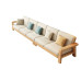 Minimalist Luxe Single Wooden Sofa Bed Minimalist Luxe Single Wooden Sofa Bed