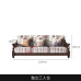 American Country Solid Fabric Upholstery Sofa Living Room Furniture 123 Combination Three Person Luxury Furniture American Country Solid Fabric Upholstery Sofa Living Room Furniture 123 Combination Three Person Luxury Furniture