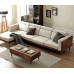 Solid Wood Black Walnut Chinese Style Large Sectional Sofa