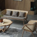 Designer Wicker Furniture Set for Nordic Vintage Minimalist Living Room Designer Wicker Furniture Set for Nordic Vintage Minimalist Living Room
