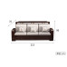 Zijin Tan Wood All Solid Wood Sofa Winter Summer Dualuse Luxury New Chinese Style Living Room Royal Corner Sofa Set Furniture