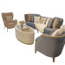 American Light Luxury Fabric Sofa Combination High End Solid Wood Living Room Modern Minimalist Luxury Furniture American Light Luxury Fabric Sofa Combination High End Solid Wood Living Room Modern Minimalist Luxury Furniture