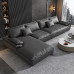 Italian Luxury NoWashTech Fabric Foam Down Feather Princess Corner Sailboat Sofa Living Room Deep Relaxed Wood Sofa Italian Luxury NoWashTech Fabric Foam Down Feather Princess Corner Sailboat Sofa Living Room Deep Relaxed Wood Sofa