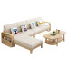 Scandinavian Corner Convertible Sofa Bed Modern Minimalist Living Room Scandinavian Corner Convertible Sofa Bed Modern Minimalist Living Room