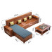 Modern Chinese Living Room 3 Seater Sofa Bed with Storage Modern Chinese Living Room 3 Seater Sofa Bed with Storage