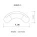 Scandinavian Luxury Corner Sofa Beauty Salon Velvet Curved Hotel Matching Lamb Velvet Sofa