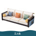 Modern Chinese Solid Wood Couch Set Modern Chinese Solid Wood Couch Set