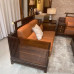 New Chinese Ebonized Wooden Sofa Set for Large Villas Customized Blackwood New Chinese Ebonized Wooden Sofa Set for Large Villas Customized Blackwood