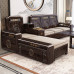 Winter and Summer Two Use New Chinese Style Living Room Sofa with Storage Corner Combination Winter and Summer Two Use New Chinese Style Living Room Sofa with Storage Corner Combination