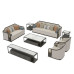 Modern Chinese Style Living Room Furniture Villa Zen Luxury Light White Waxwood Modern Chinese Style Living Room Furniture Villa Zen Luxury Light White Waxwood