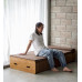 Eighteen Layer Paper Folding Multifunctional Telescopic Bed Office Hidden Bed