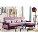 Sofa Bed Reversible with Chaise Pull Out Sleeper Storage Space Sofa Bed Reversible with Chaise Pull Out Sleeper Storage Space