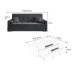 Multifunctional Minimalist Sofa Bed Multifunctional Minimalist Sofa Bed