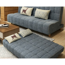 Multi Functional Small Double 19m Sofa Bed Modern Cloth Style Simplified Wood Living Room Sofa Multi Functional Small Double 19m Sofa Bed Modern Cloth Style Simplified Wood Living Room Sofa