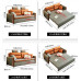Foldable Techno Sofa Bed For Small Homes Foldable Techno Sofa Bed For Small Homes
