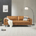 Scandinavian Leather Sofa Bed Foldable Luxury 18M Double Bed Minimalist Living Room Scandinavian Leather Sofa Bed Foldable Luxury 18M Double Bed Minimalist Living Room